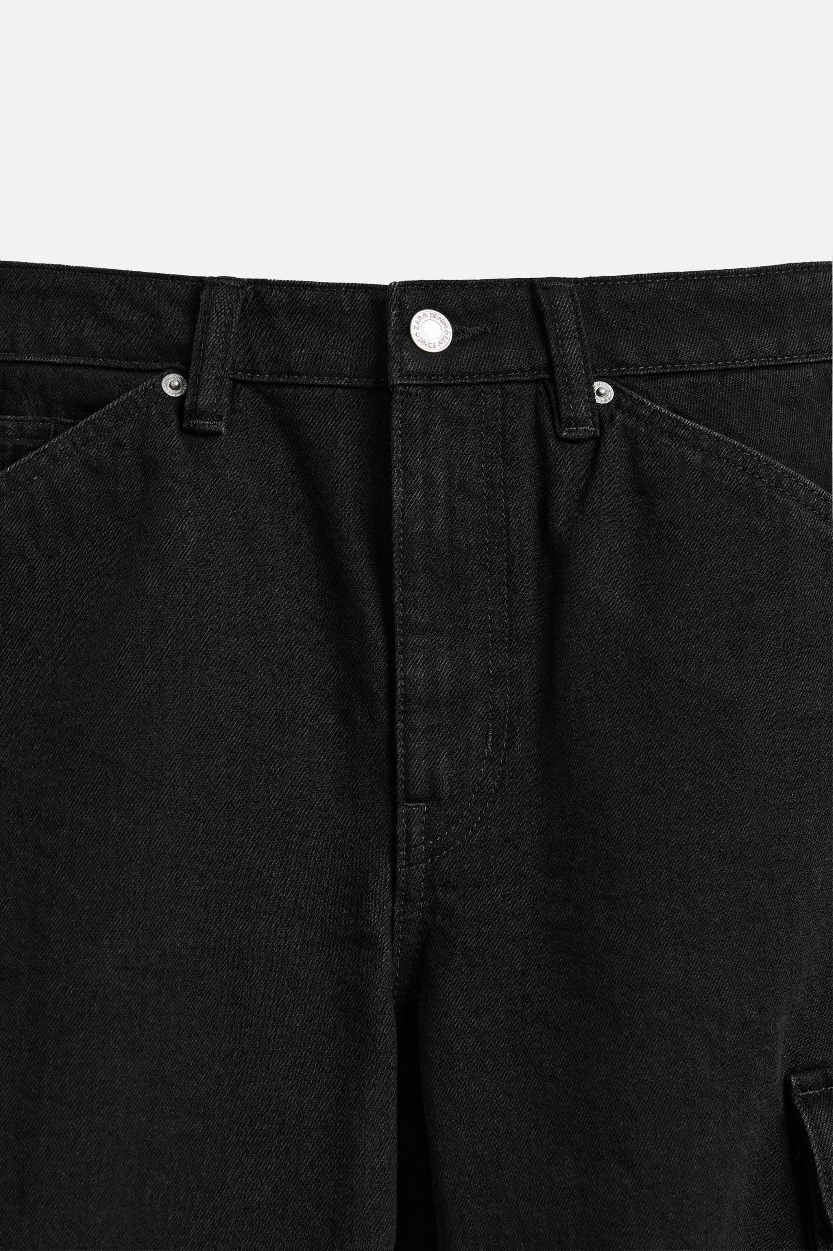 DENIM CARGO SHORTS Product Image