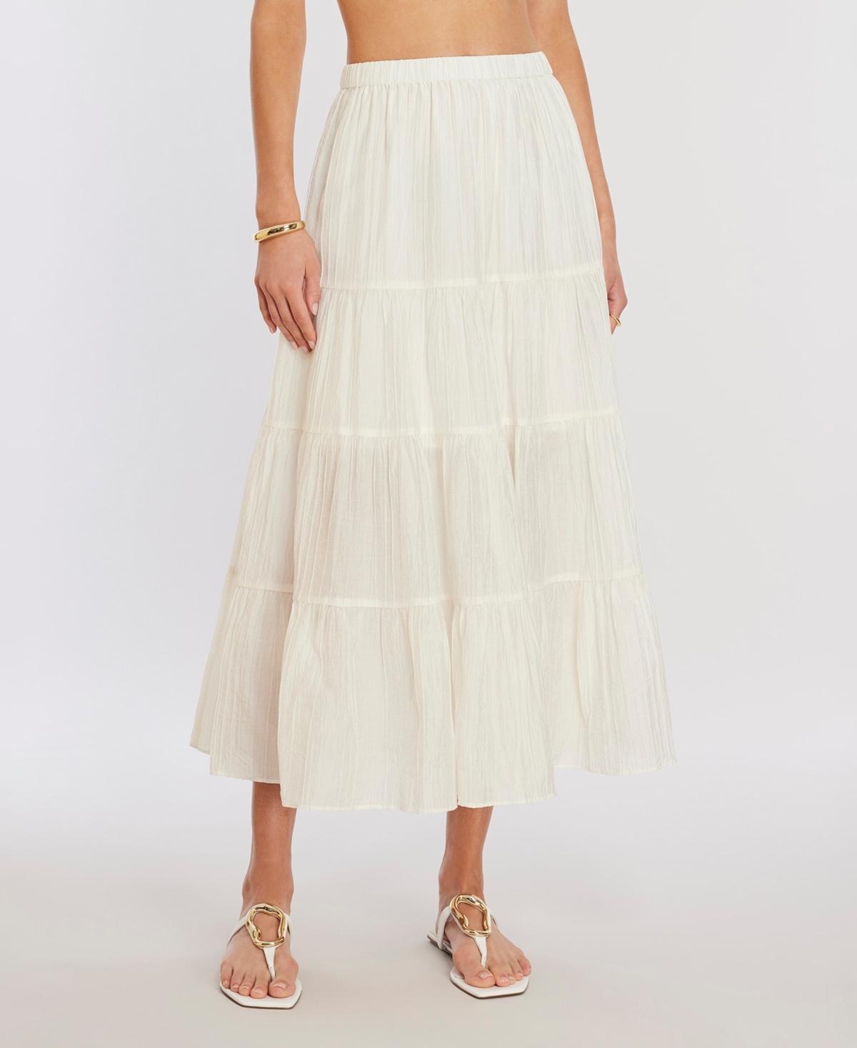 Bcbg New York Womens Shirred Maxi Skirt Product Image