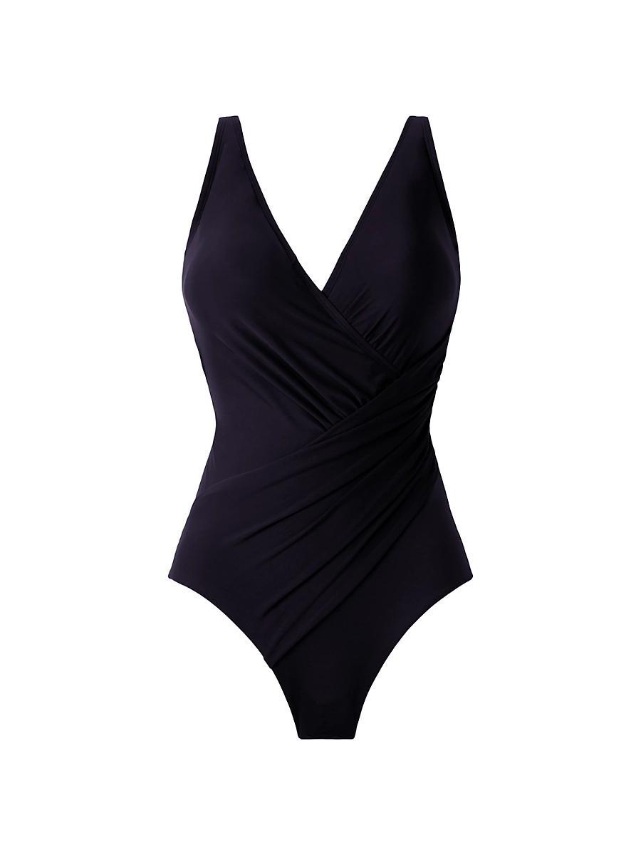 Miraclesuit Must Have Oceanus Ruched One Piece Swimsuit Product Image