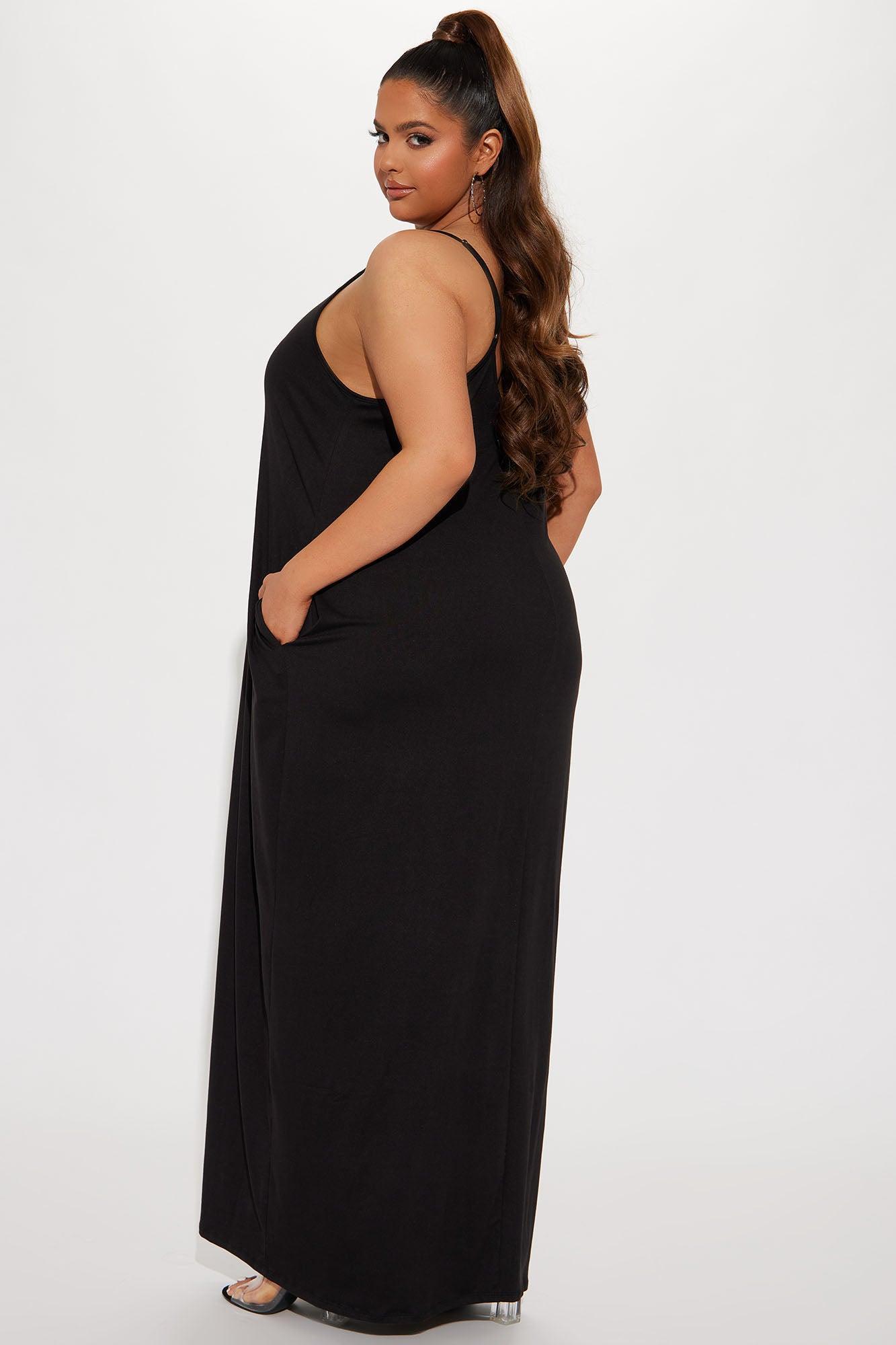 Simple Saturday Maxi Dress - Black Product Image