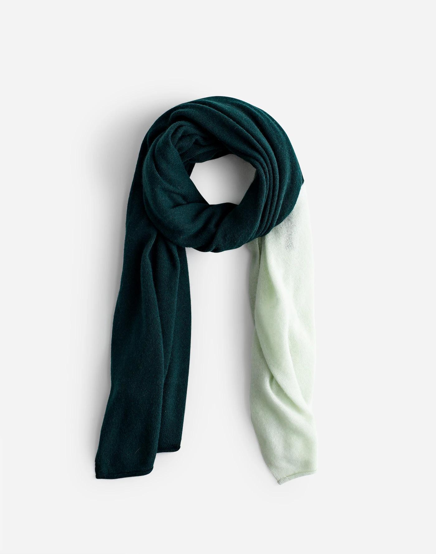 Colorblock Cashmere Scarf Product Image
