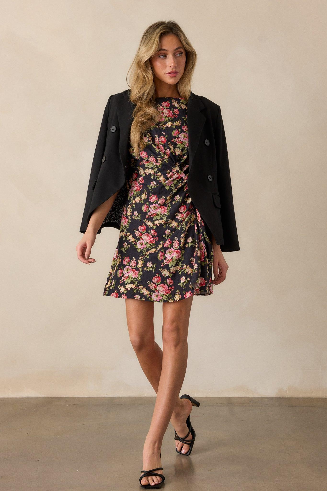 Hidden Reflections Black Blazer Product Image