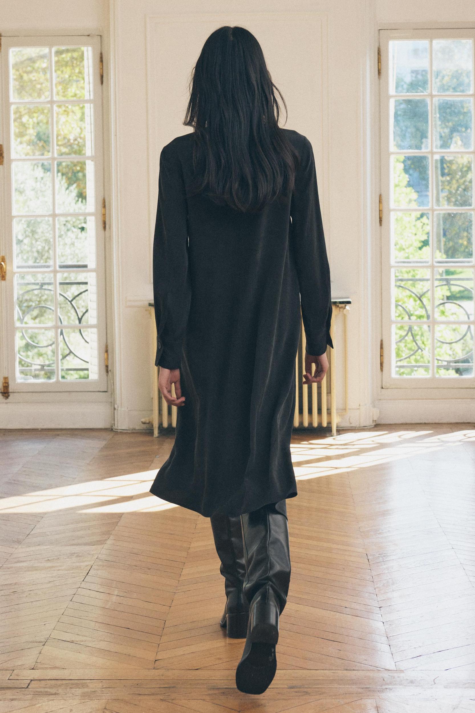 LONG MULTI-POSITIONAL DRESS ZW COLLECTION Product Image