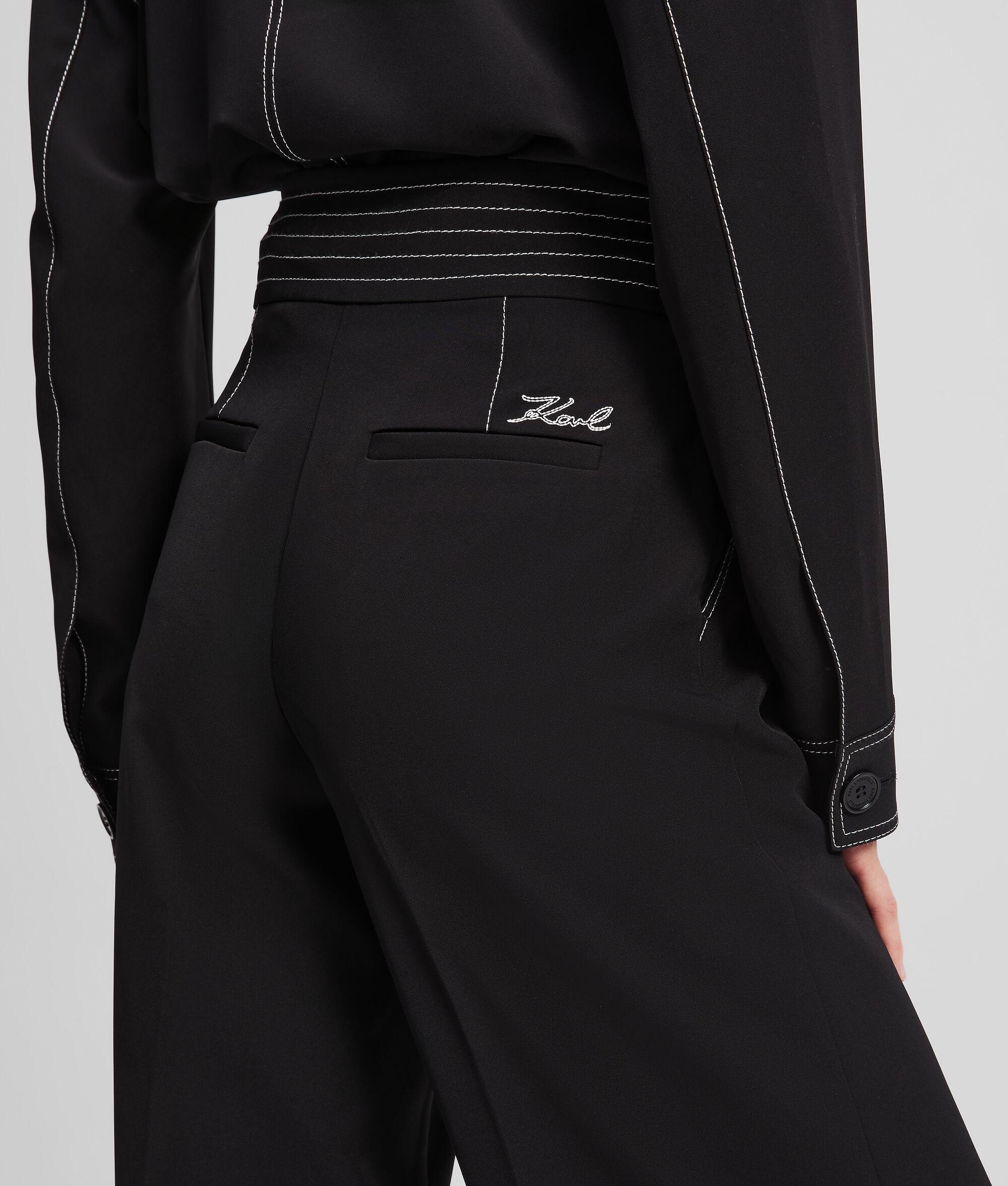 CONTRAST STITCH PANTS Product Image