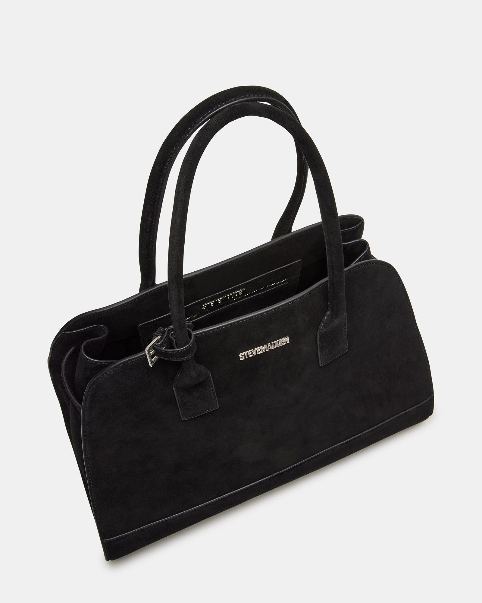 HEIDEE BAG BLACK SUEDE Female Product Image