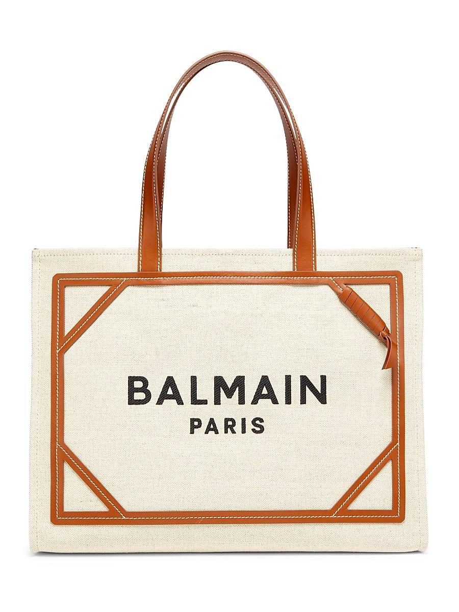 Womens B-Army Medium Canvas Shopper Tote Bag Product Image