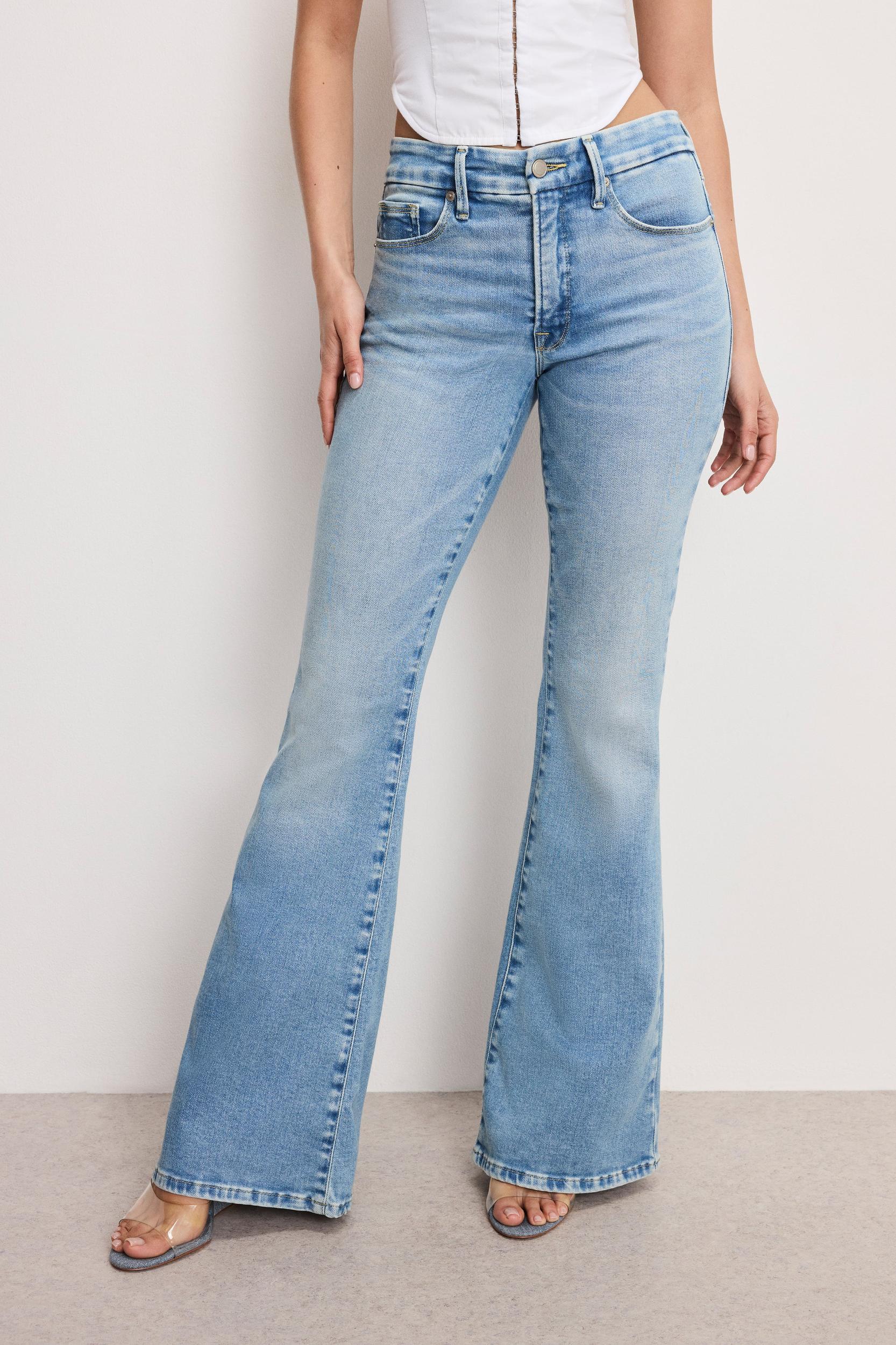 DOLLY JOLEANS FLARE JEANS | INDIGO1019 Product Image