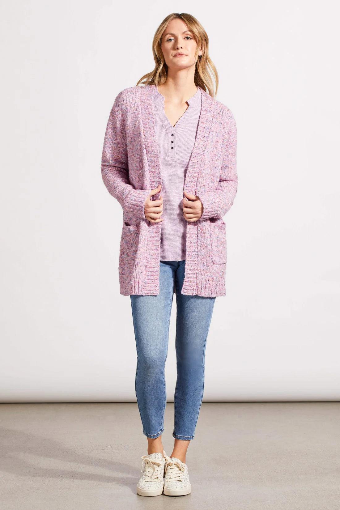 SOFT WASHED WAFFLE HENLEY TOP WITH BUTTONS Product Image