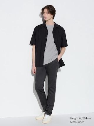 Mens Slim Chino Pants Dark Gray 27 inch UNIQLO US Product Image