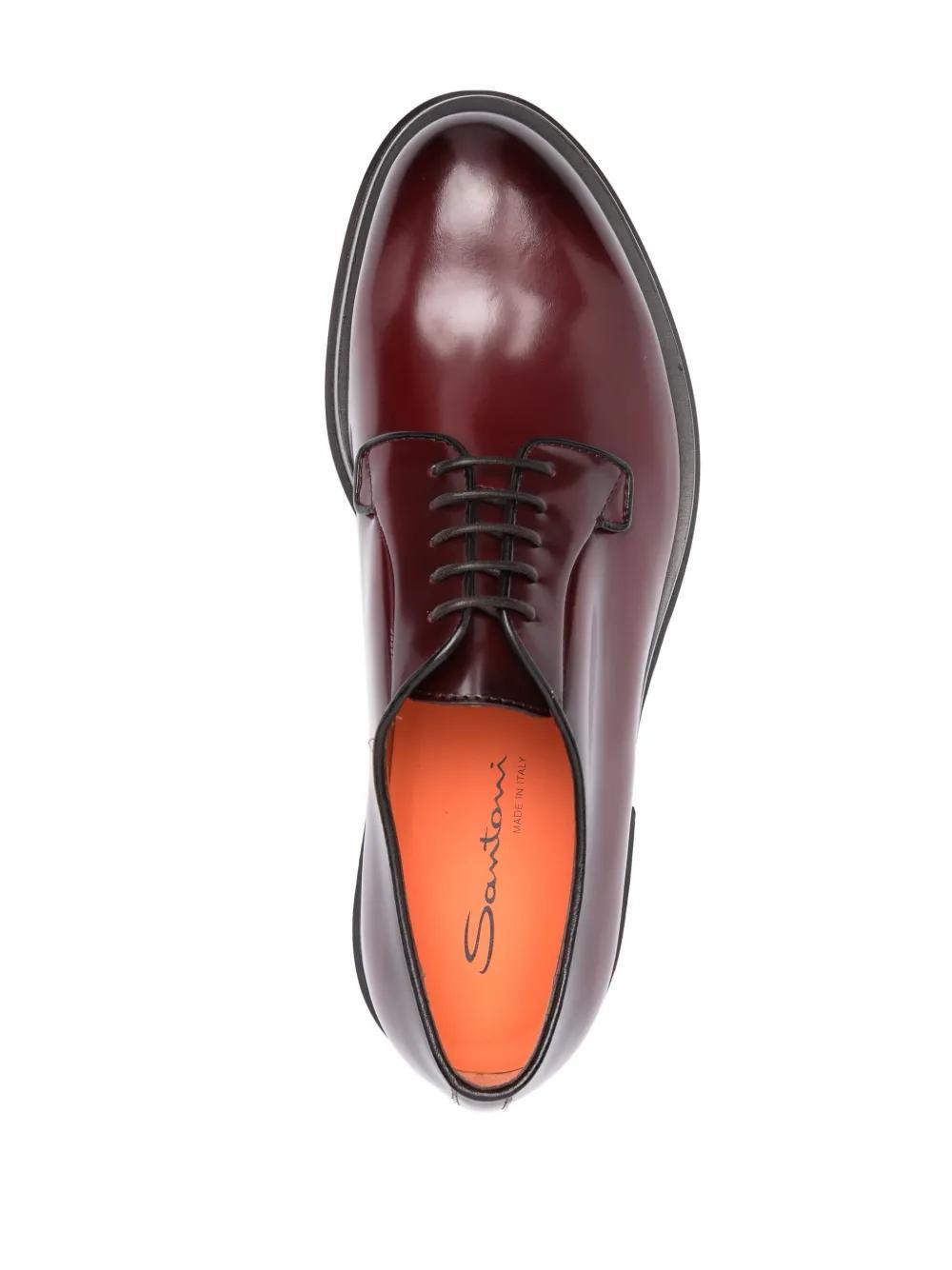 calf leather derby shoes Product Image