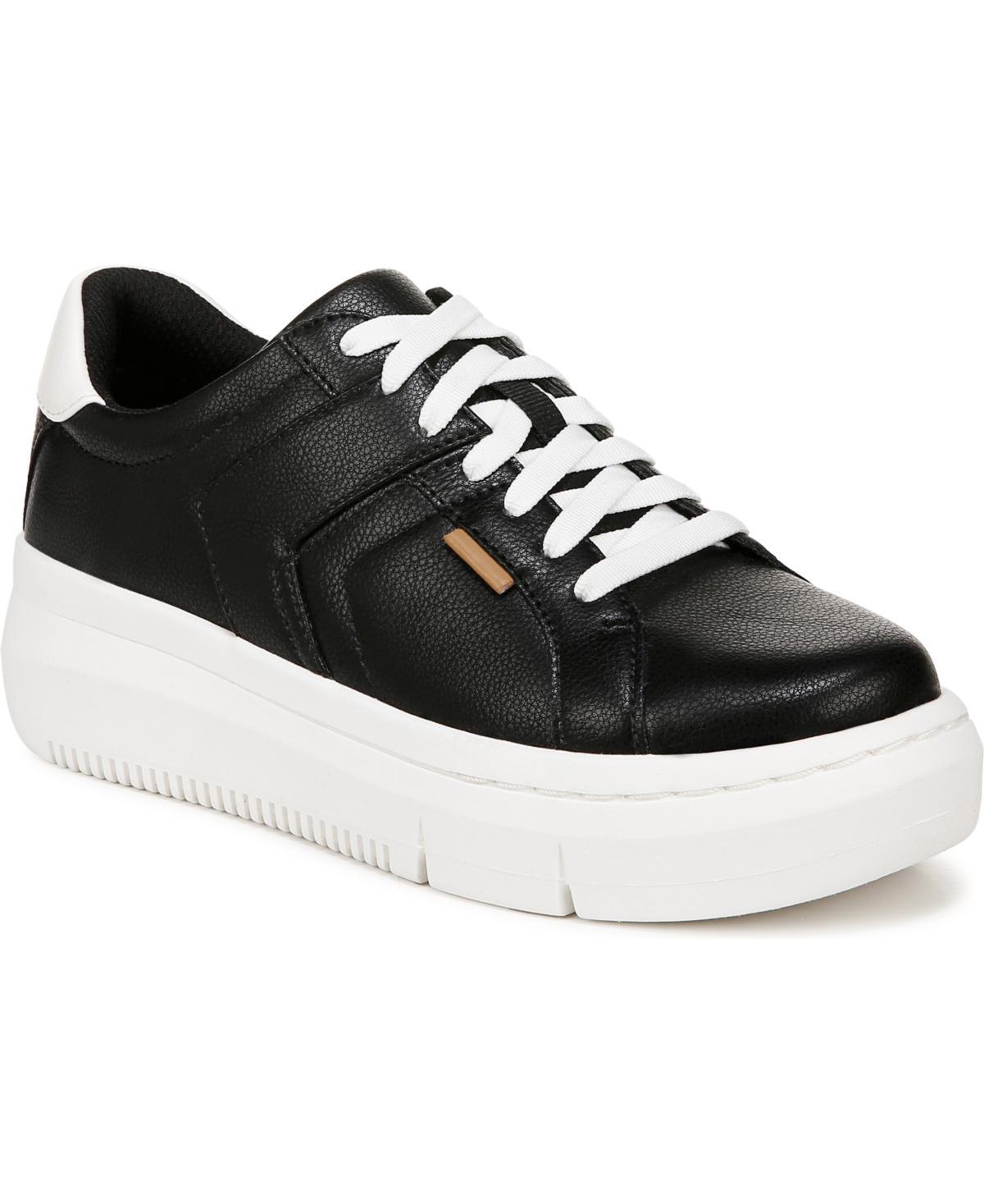 Dr. Scholl's Sadie Women's Platform Sneakers, Size: 10, White Faux Product Image