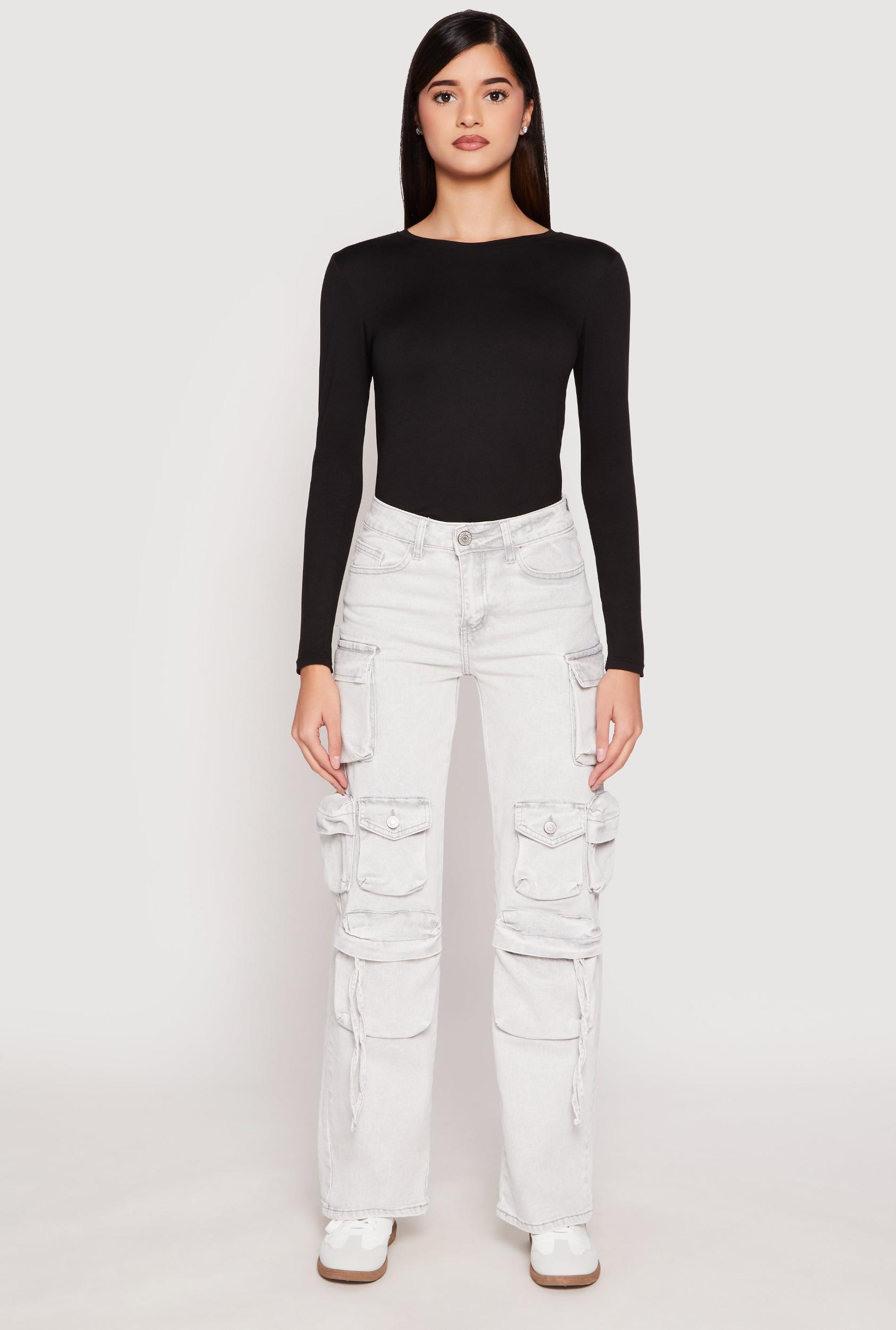 Womens VIP Multi Pocket Cargo Jeans Product Image