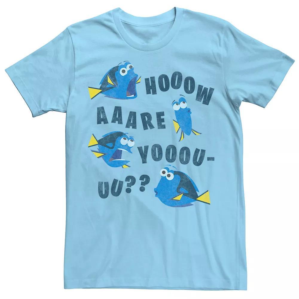 Disney / Pixar's Finding Dory Men's How Are You Tee, Size: Large, Light Blue Product Image