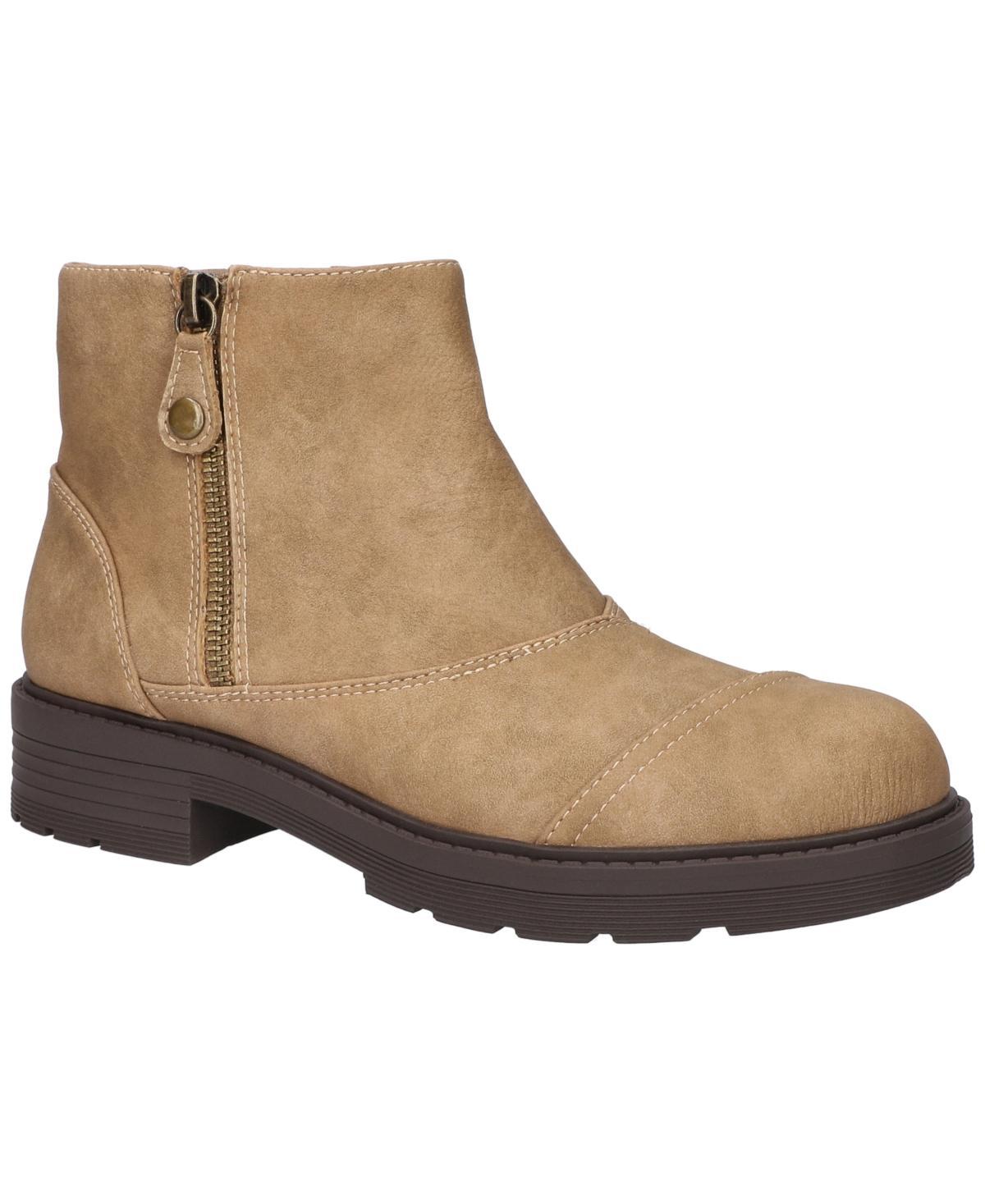 Aliah Easy Works by Easy Street Women's Slip Resistant Ankle Boots, Size: 10 Wide, Gray Product Image
