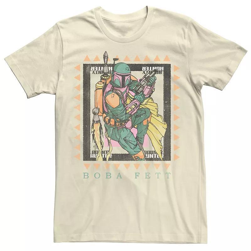 Men's Star Wars Boba Fett Stamp Tee, Size: XL, White Product Image