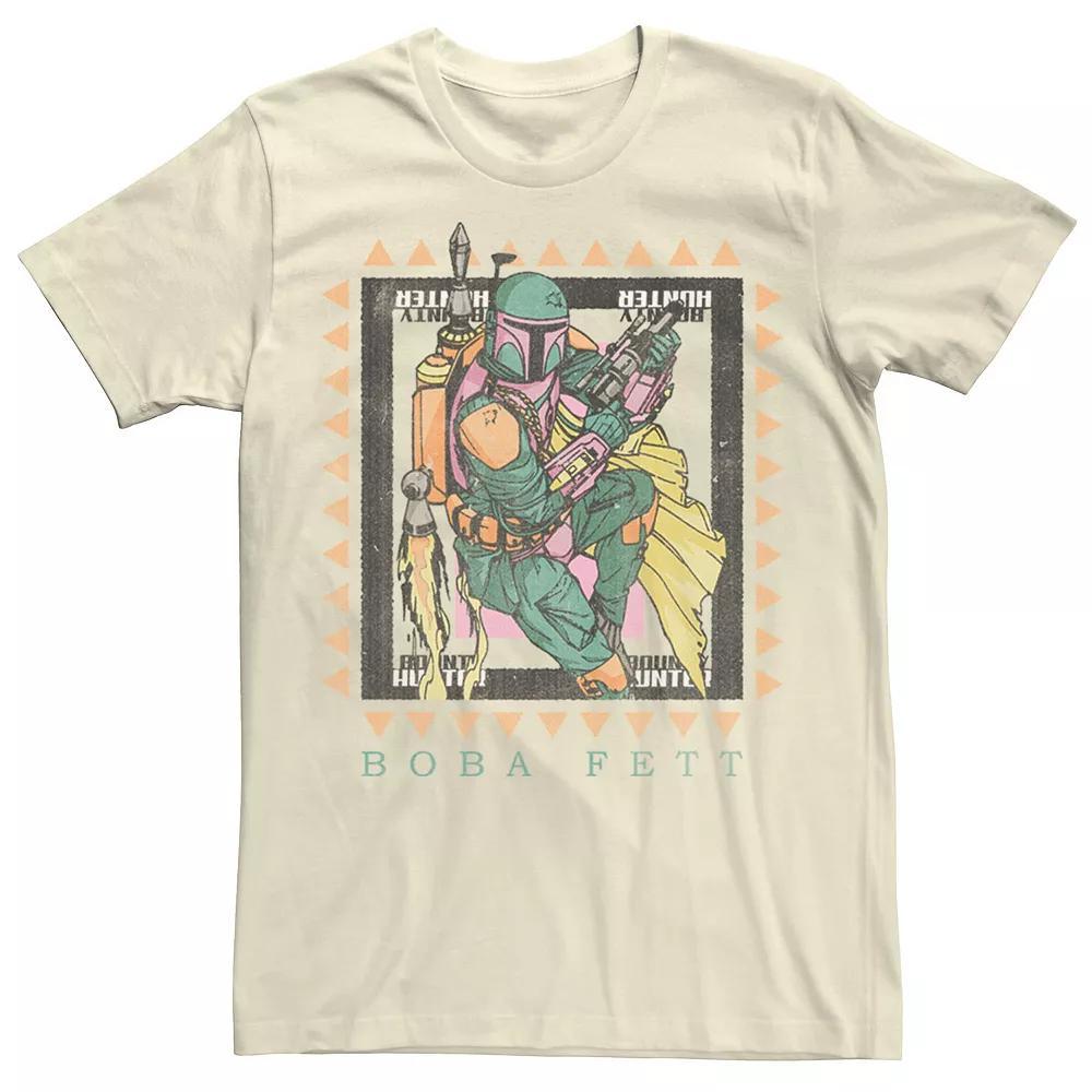 Men's Star Wars Boba Fett Stamp Tee, Size: XL, White Product Image