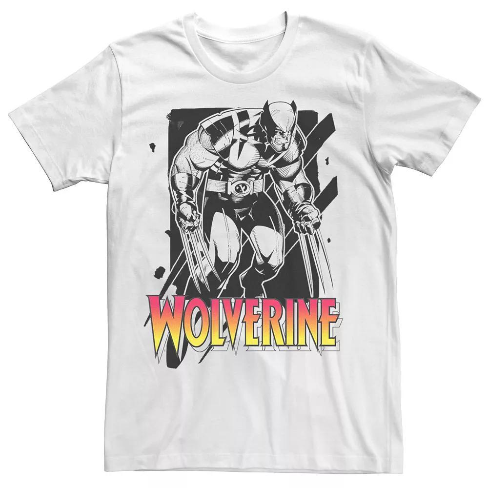 Men's Marvel X-Men Wolverine Sunfire Contrast Tee, Size: XXL, White Product Image