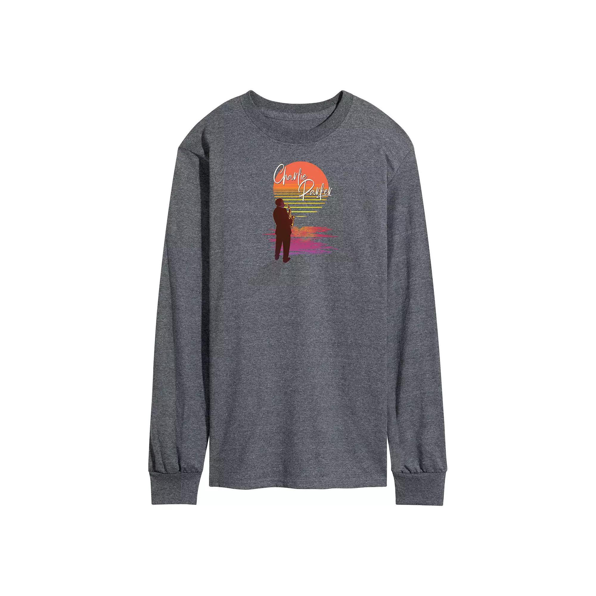 Mens Charlie Parker Sunset Long Sleeve Tee Product Image