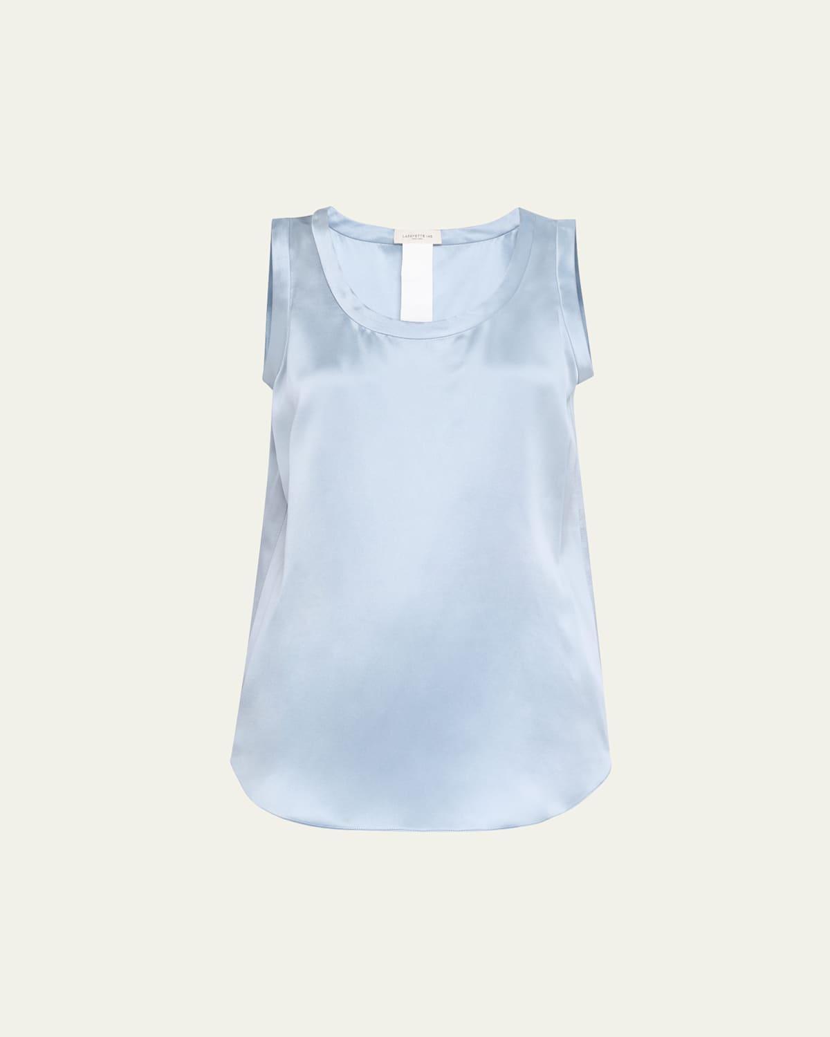 Lafayette 148 New York Reversible Perla Silk Blouse Product Image