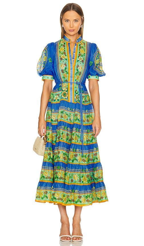 Linda Tiered Midi Dress Alemais Product Image