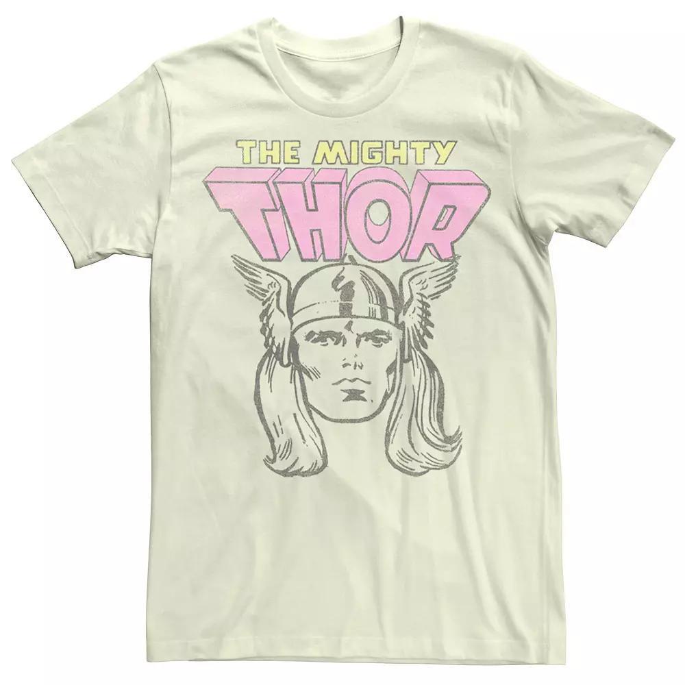 Men's Marvel Avengers Mighty Thor Comic Tee, Size: Medium, Natural Product Image