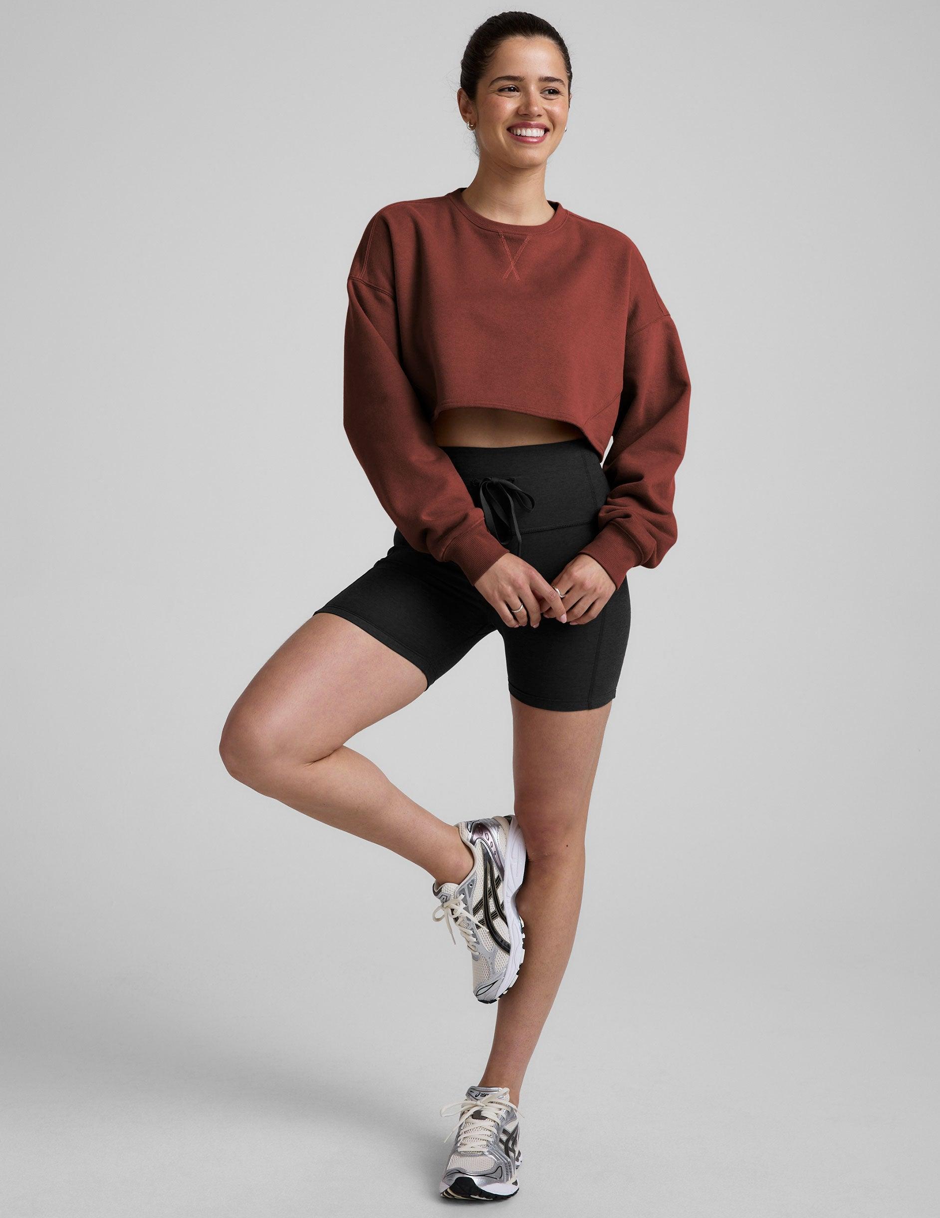 LuxeFleece Boxy Pullover Product Image