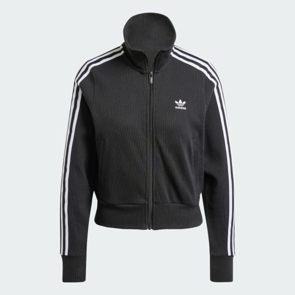 adidas Adicolor Knit Top Mineral Green XS Womens Product Image