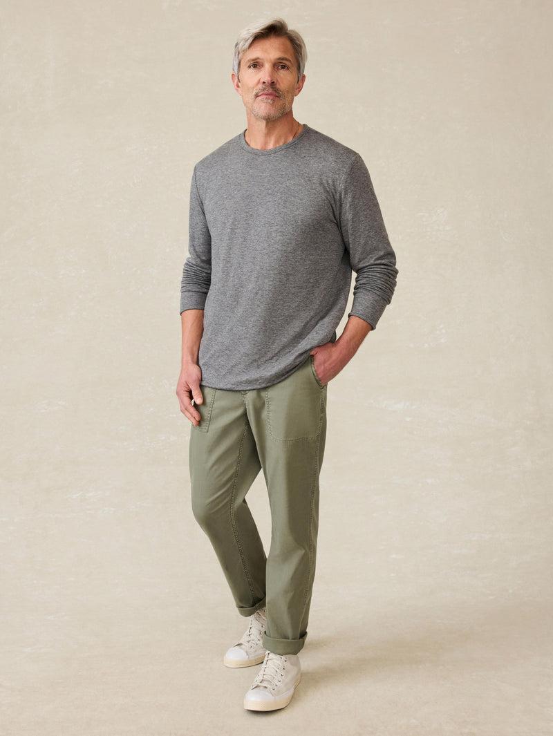 Cloud™ Reversible Crew - Medium Grey Heather Navy Heather Product Image