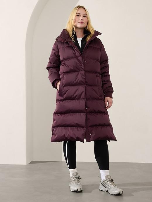 Sateen Long Puffer Product Image