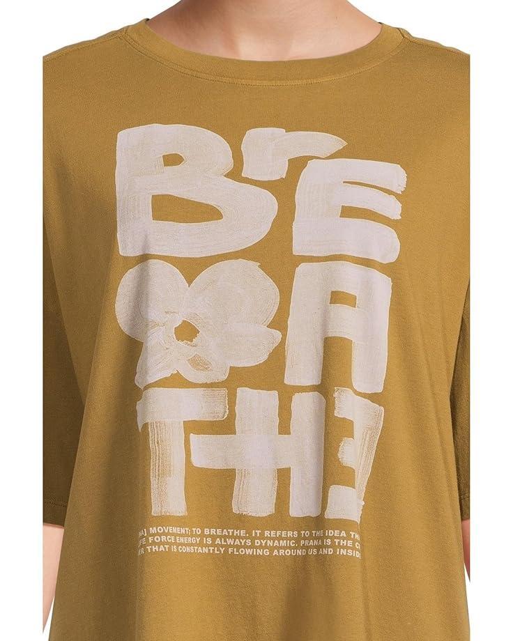 Women's Prana Everyday Graphic Oversized Tee Product Image