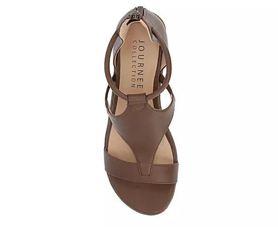 Journee Trayle Womens Wedge Sandals Product Image