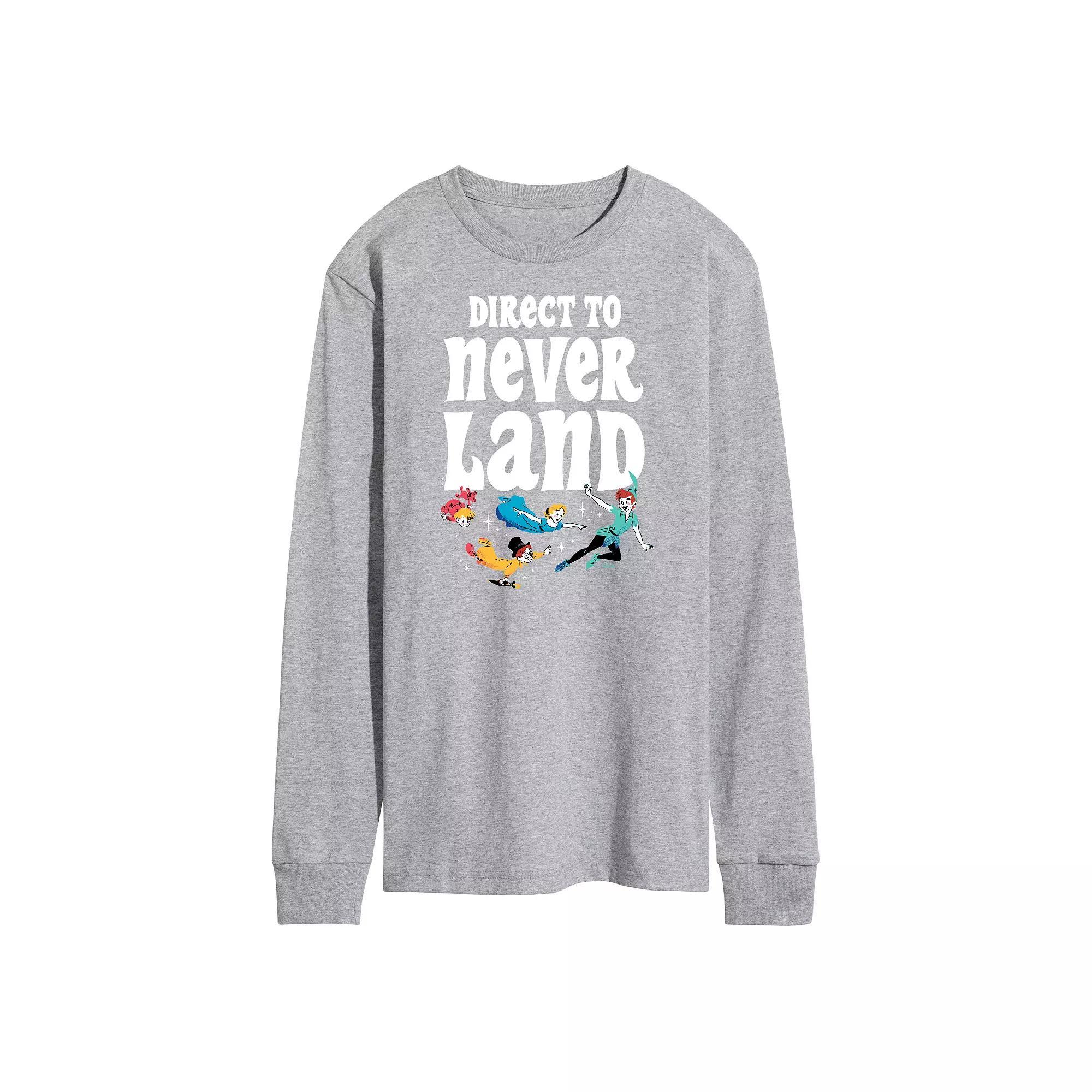 Disneys Peter Pan Mens Never Land Long Sleeve Product Image