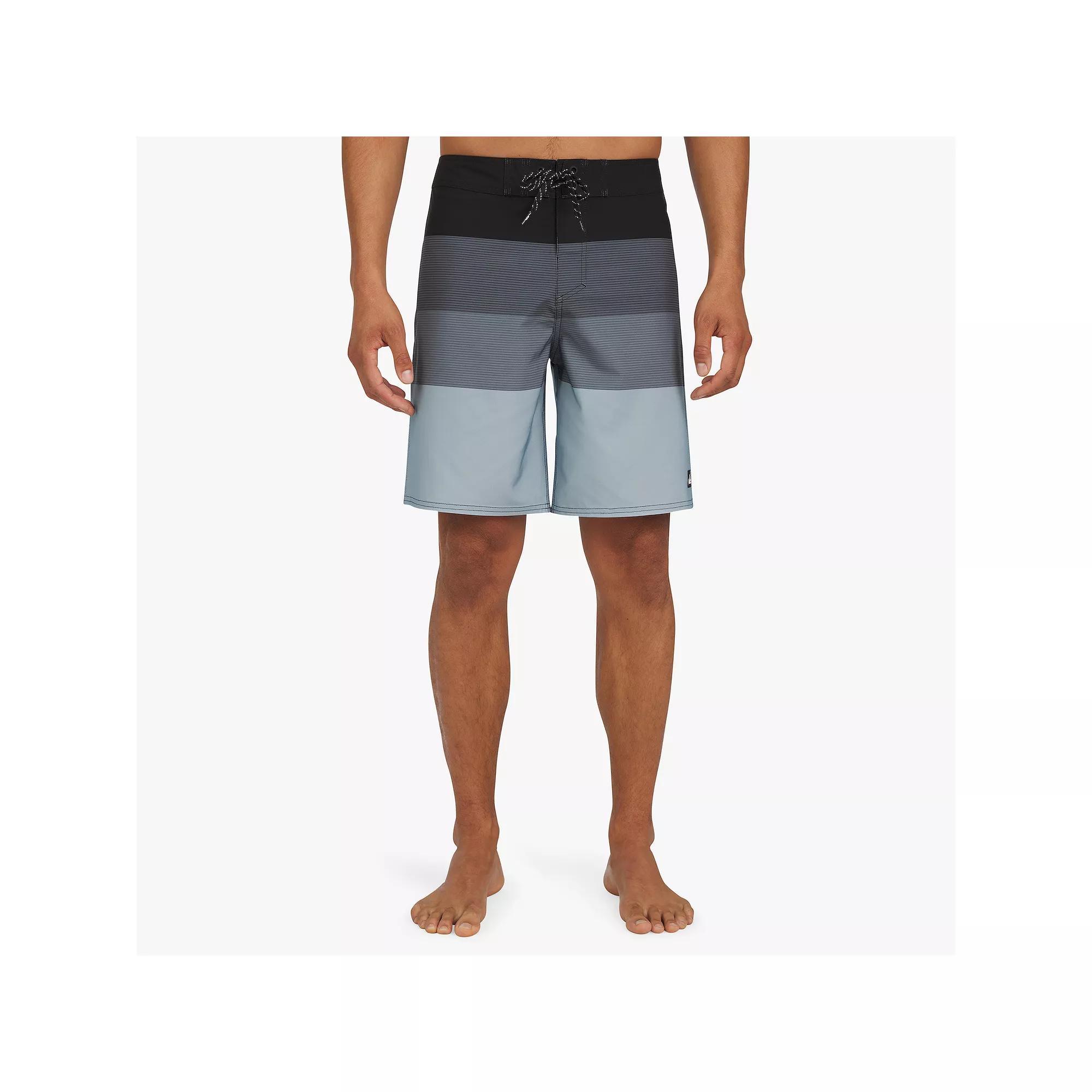 Men's Quiksilver 9" Horizon Fade Boardshorts, Size: 42, Black Product Image