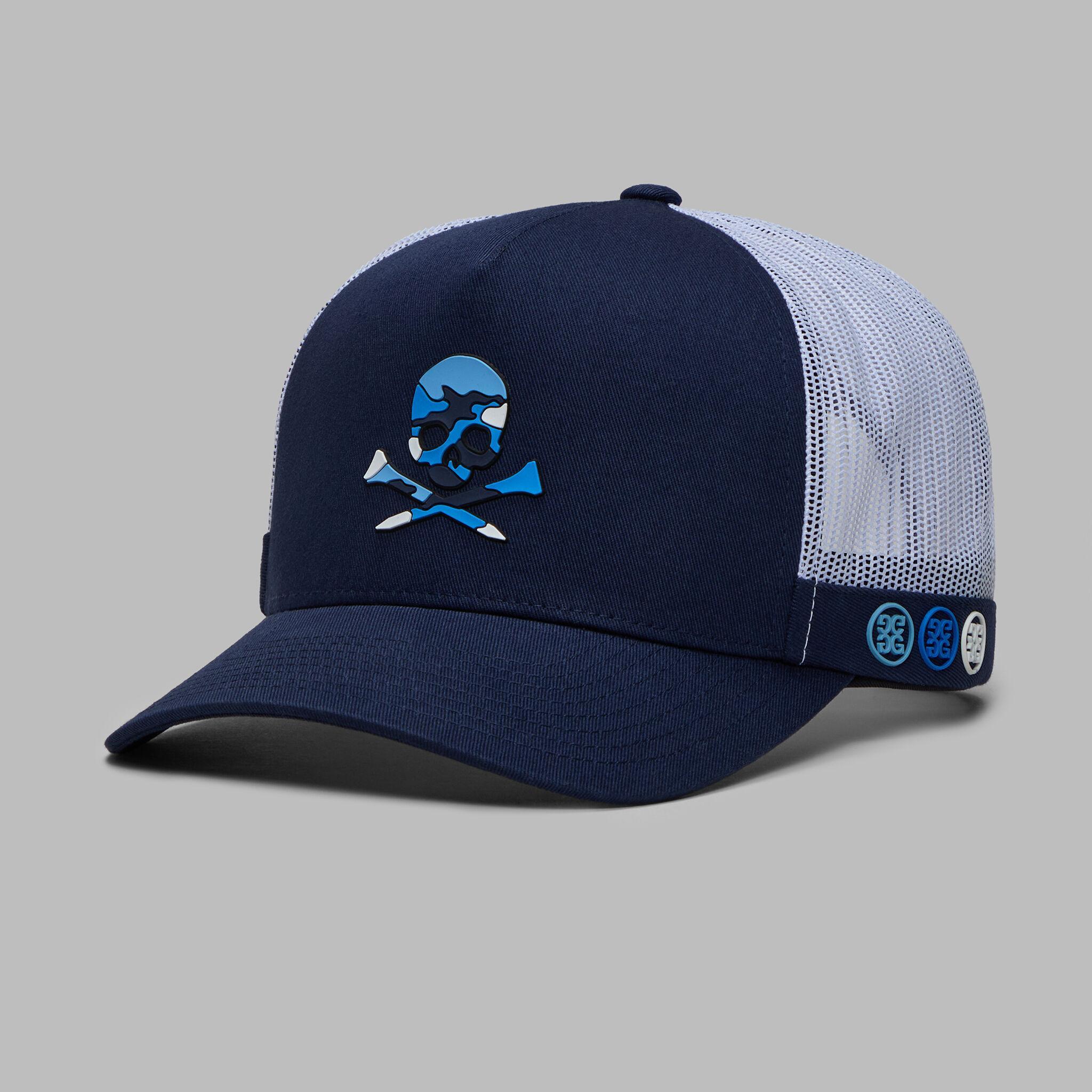 CAMO SKULL & TEES TRUCKER HAT Product Image