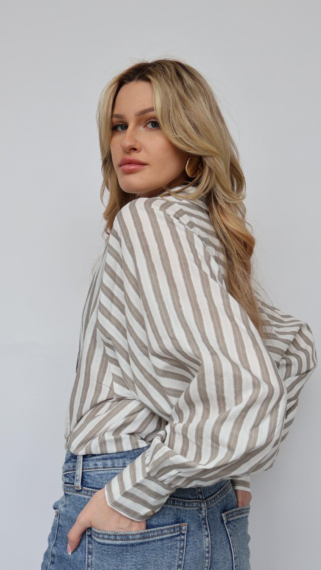 Classic Stripe Button Down Product Image