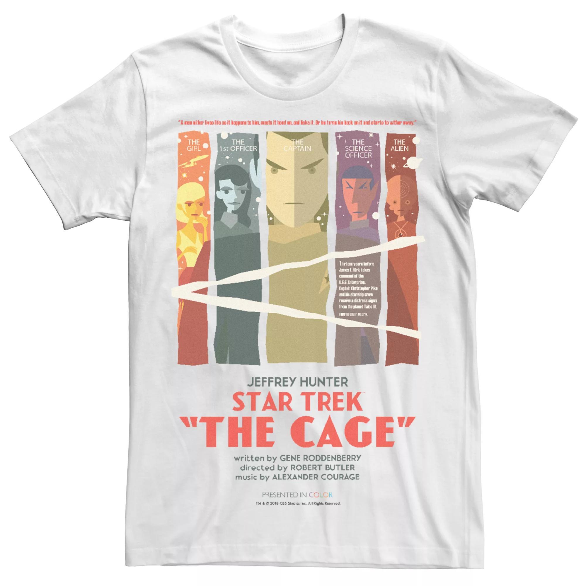 Mens Star Trek Vintage Poster Tee Product Image
