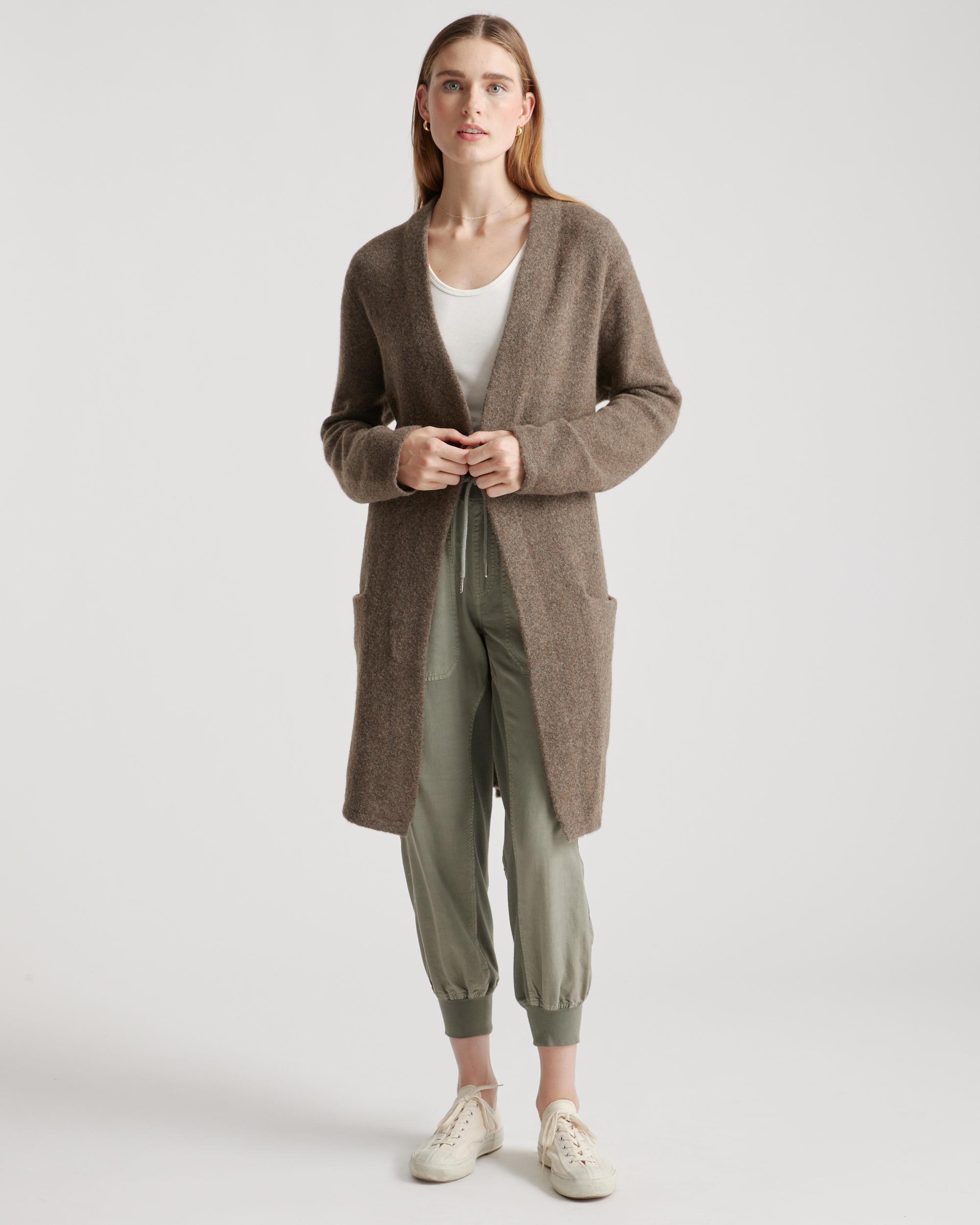 Quince | Women's Superfine Merino Wool Sweater Coat Product Image