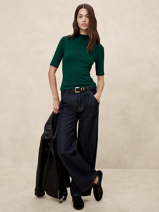 Soft Luxe Turtleneck Top Product Image