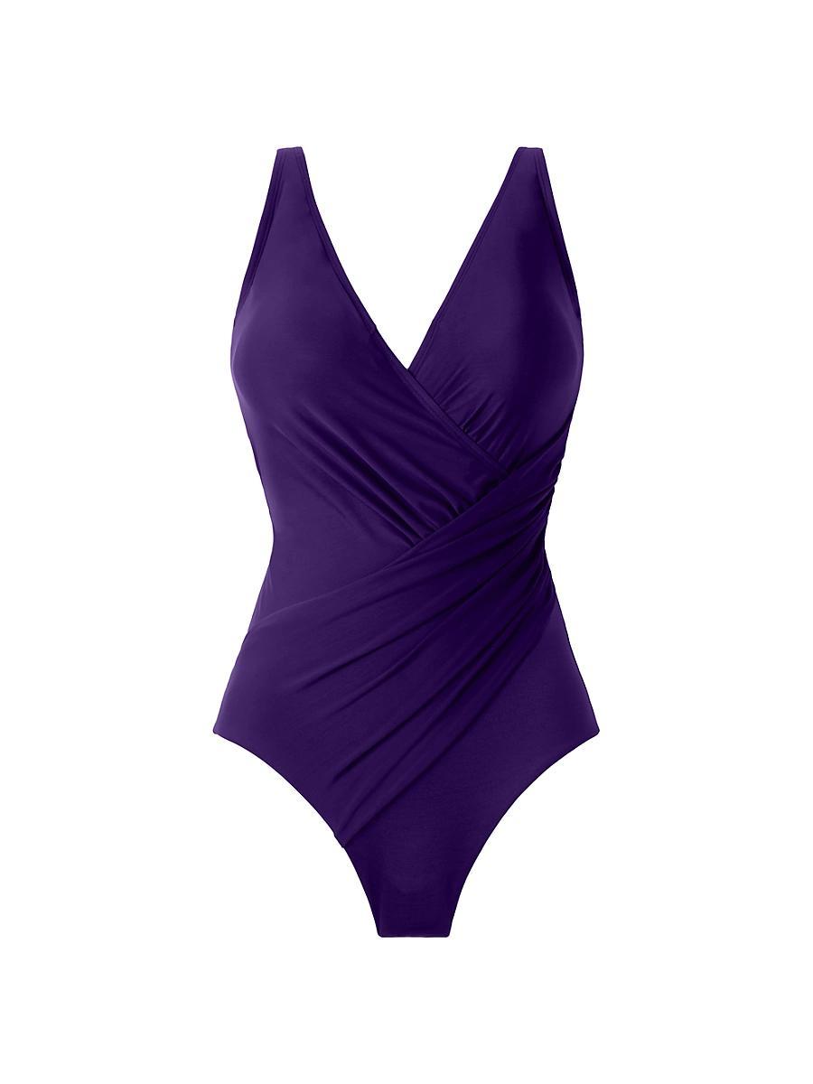 Womens Plus Oceanus One-Piece Swimsuit Product Image