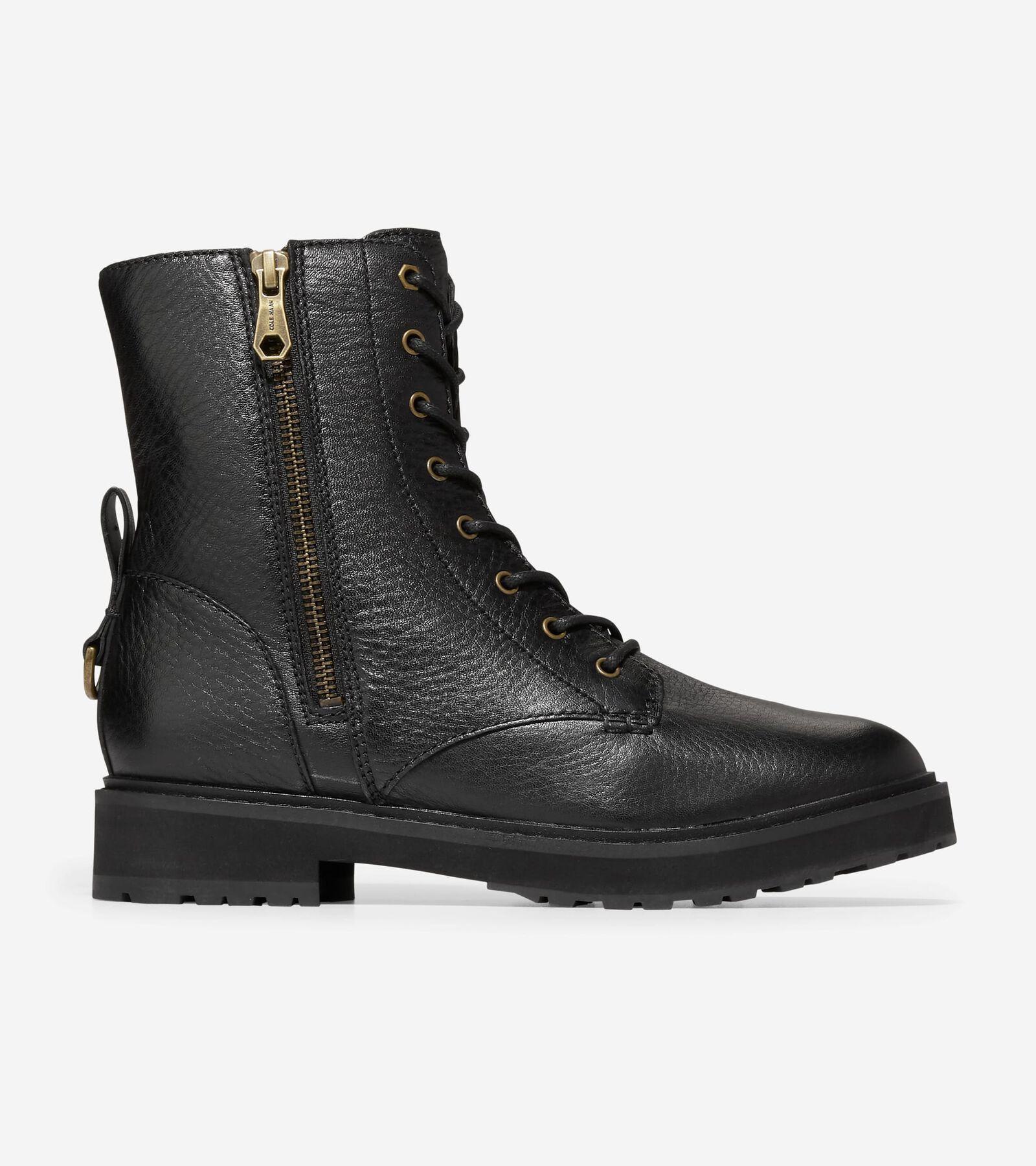 Cole Haan Greenwich Lace-Up Leather) Women's Shoes Product Image