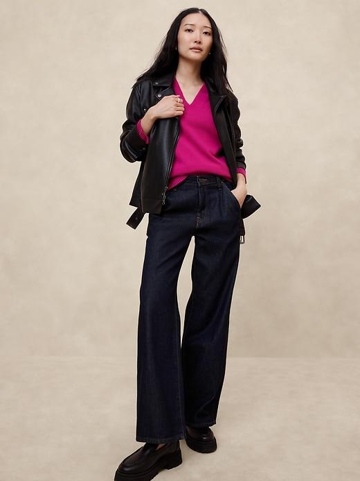 Perfectly Soft V-Neck Sweater Product Image