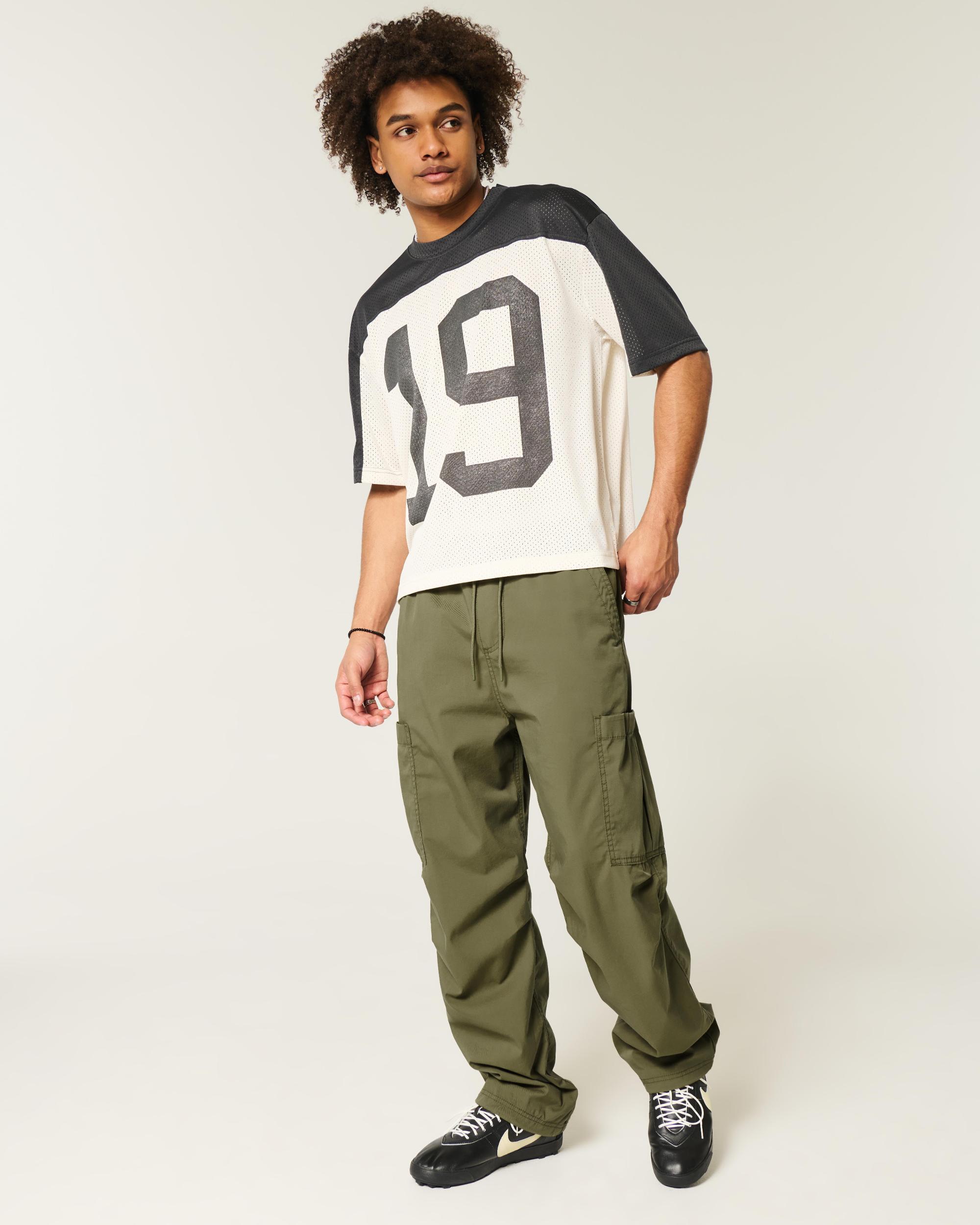 Baggy Pull-On Cargo Pants Product Image