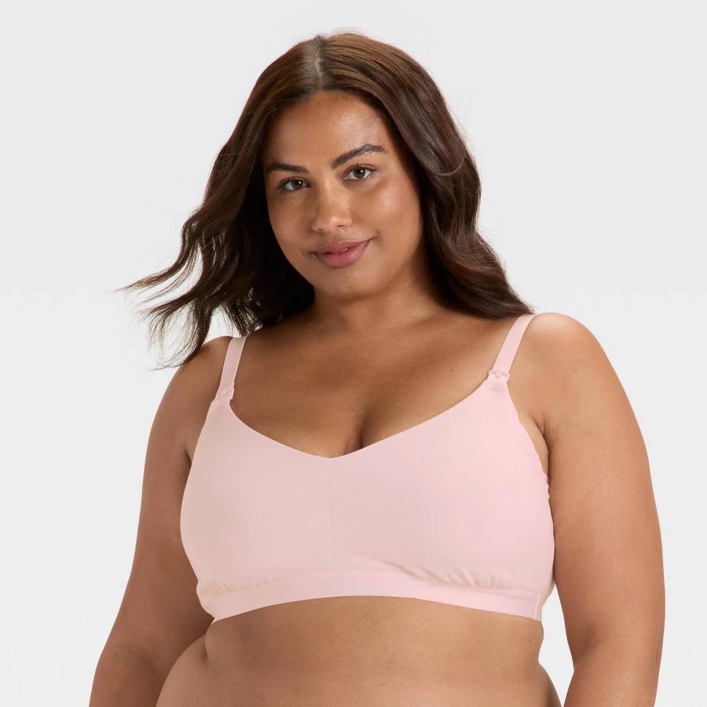 Women's Cotton Blend Unlined Nursing Bralette - Auden™ Product Image