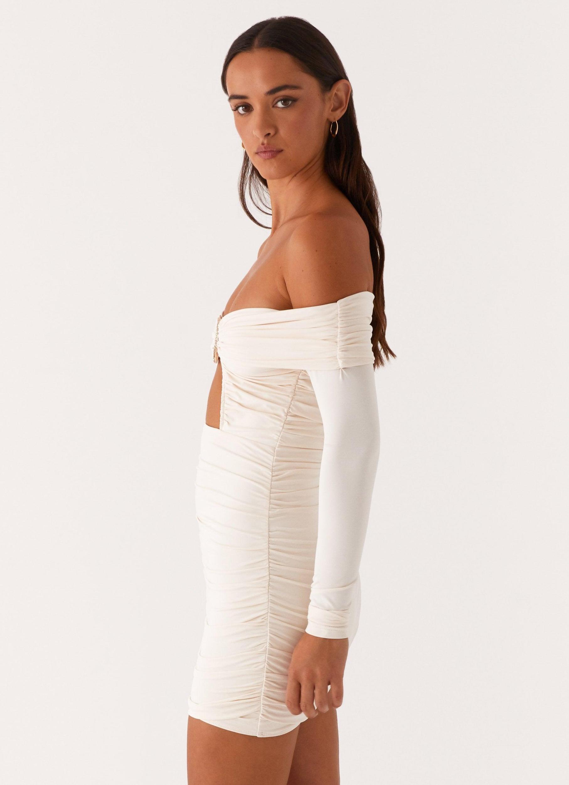 Millie Mini Dress - Ivory Product Image