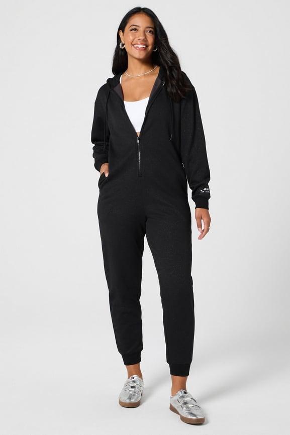 Cozy Fleece Hooded Onesie Product Image