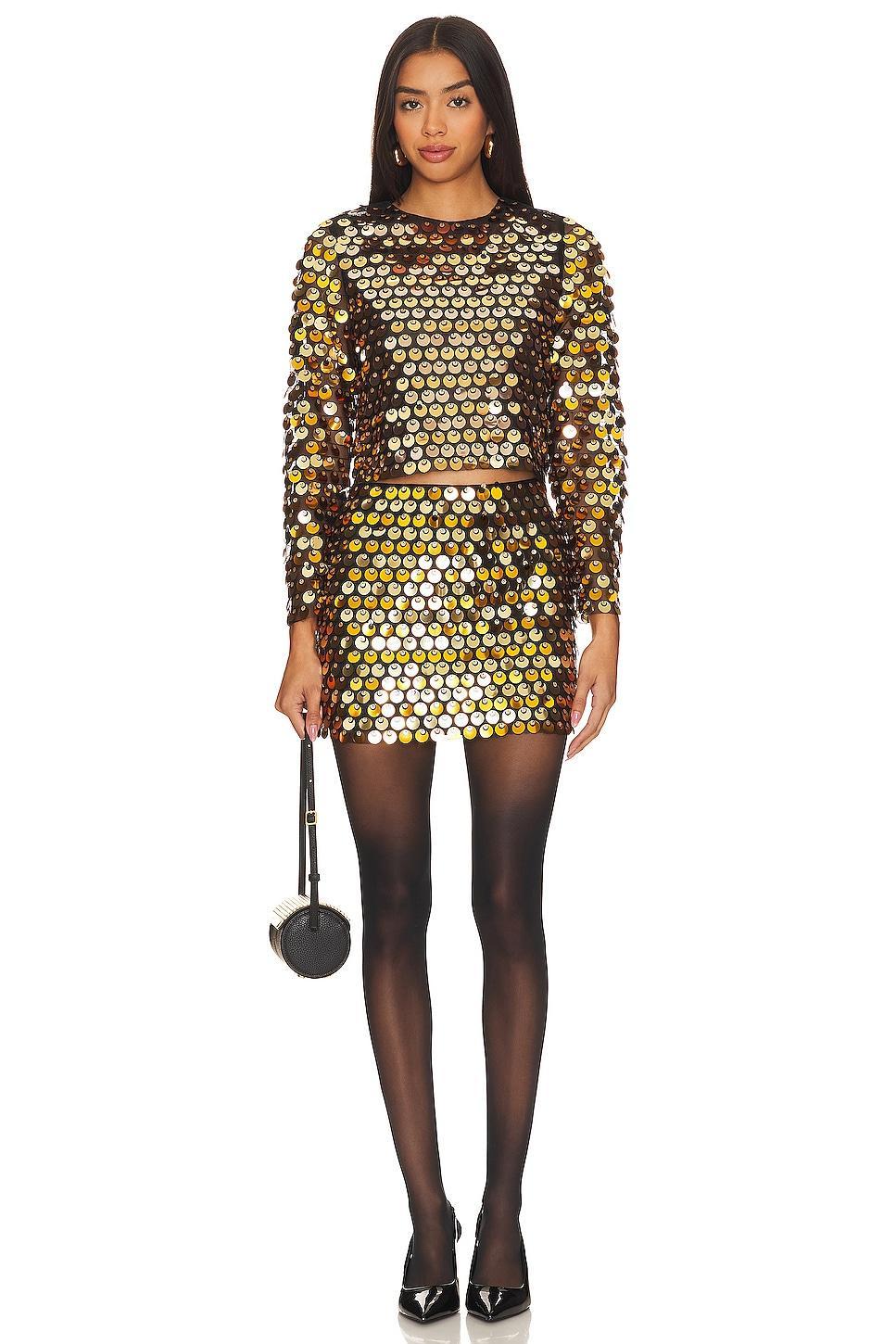 Mina Skirt Line & Dot Product Image