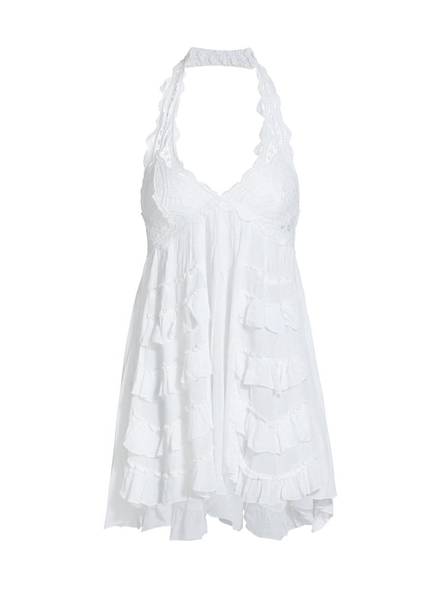 Womens Adella Lace Halterneck Slip Product Image