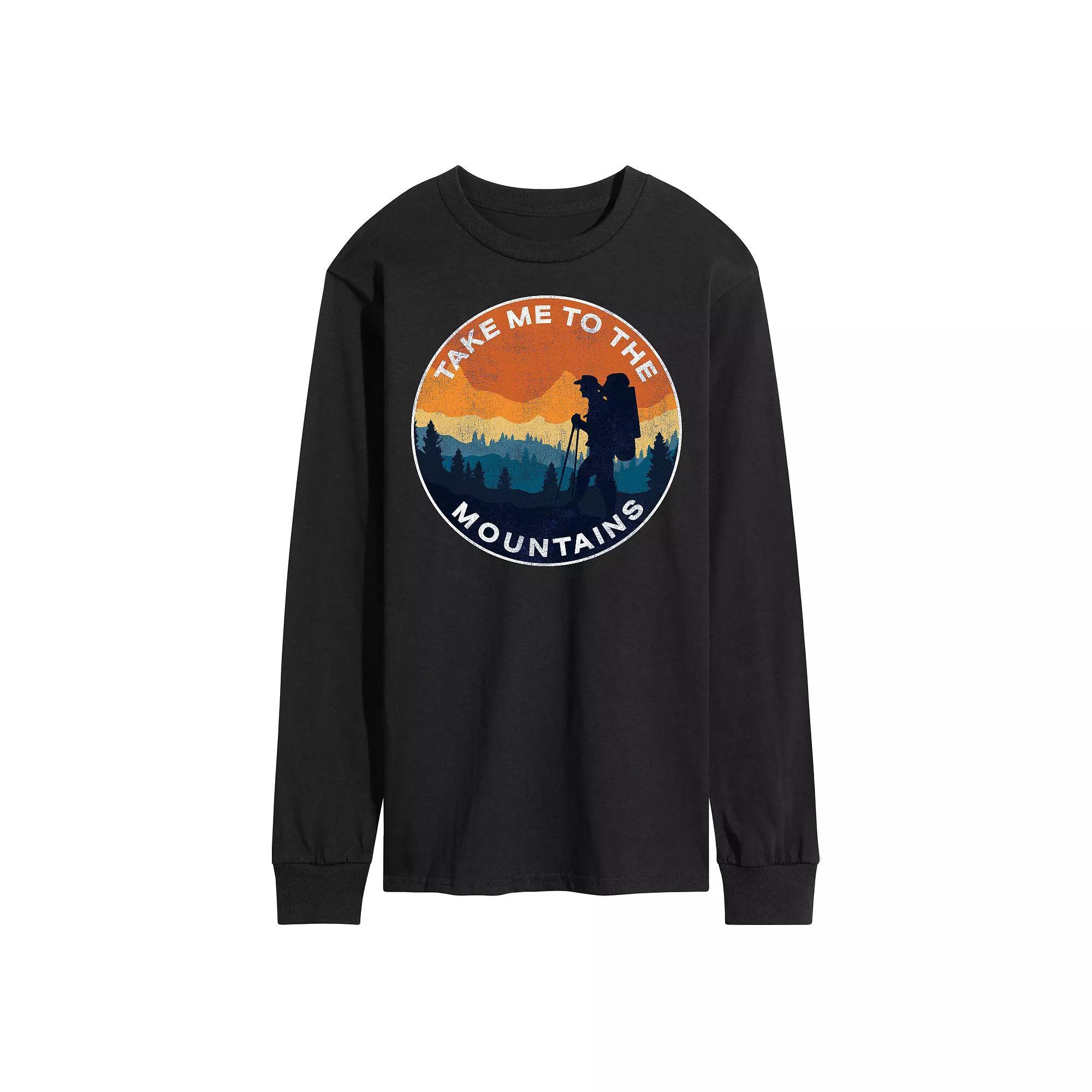 Mens Take Me To The Mountains Graphic Tee Product Image