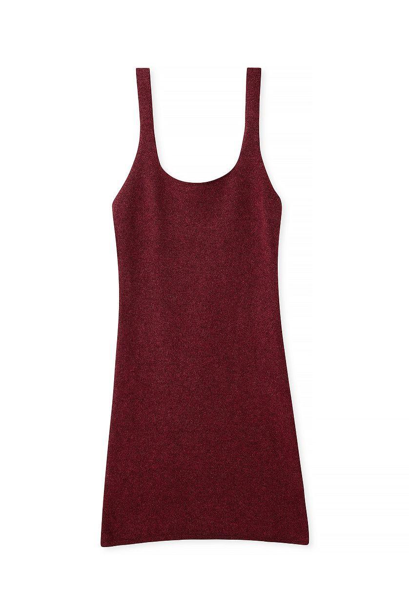 Knitted Mini Slip Dress Product Image