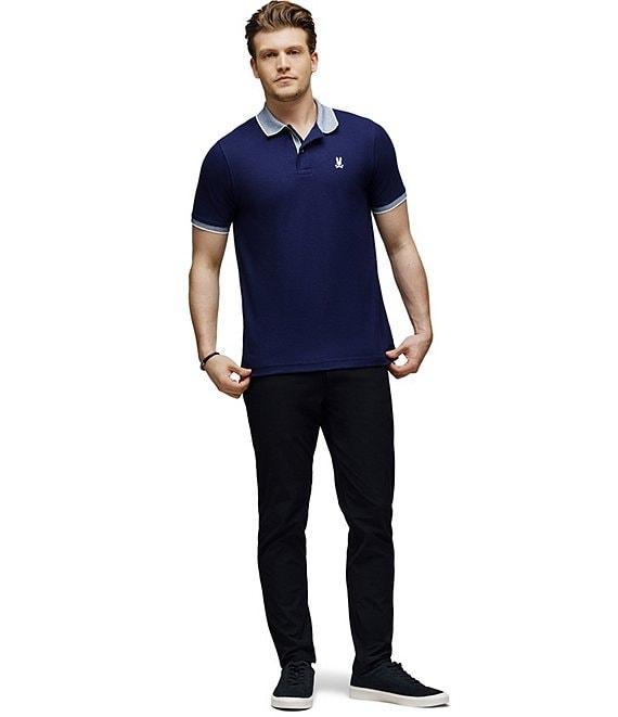 Psycho Bunny Jonas Pique Short Sleeve Polo Shirt Product Image